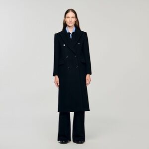 Sandro Long Wool Coat